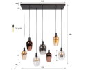 Hanglamp Amfora 7L - Artic zwart