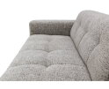 Hoekbank Viano rechts stof Bella 55 Taupe Grijs gem&ecirc;leerd -  255x200x84 cm - modern