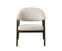 Fauteuil Elk Japandi - dark espresso eiken - 71x69x76 cm