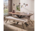 Bank Raster 180 - Hoven zand-bruin