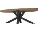 Tuintafel Rina ovaal antraciet