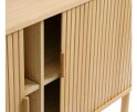 Dressoir Cavo - eikenhout naturel - 160x45x76 cm - 2 deuren