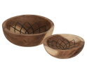 Bowls Mandala Lotus, set of 2 - ORDER by 2 pcs,8x&Oslash;25 cm / 10x&Oslash;30 cm