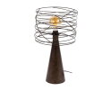 Tafellamp Curl 1L - Urban bruin
