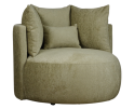 Fauteuil Ravi draaibaar - Loveseat - Zand
