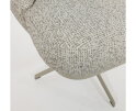 JLo eetkamerstoel - beige draaipoot 360 - Cuzco - Fog 3 - Star Collection