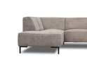 Hoekbank Riva Beige - Glow 4 &ndash; Ottomane Links &ndash; 262x195 cm