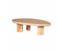 Salontafel Zillah | 130 cm | Naturel Eiken