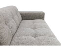 Hoekbank Viano Links stof Bella 55 Taupe Grijs gem&ecirc;leerd -  255x200x84 cm - modern