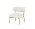Fauteuil Mikky naturel - taupe | Eleonora