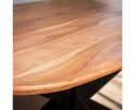 Eettafel Kopenhagen 215 cm Deens ovaal acacia - naturel