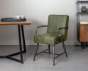 Belmonte Armstoel - fabric Cherokee 13 green