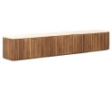 Hanging TV stand Lagoon large,37x220x35 cm, teakwood + mortex