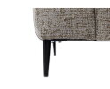 Hoekbank Viano rechts stof Bella 15 Donkergrijs gem&ecirc;leerd - 255x200x84 cm - modern