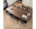 Eettafel Arcadia ovaal Acacia 300x120x77 cm - drift brown