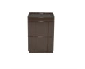 Side table Glyde 35x35cm - bruin | BY-BOO