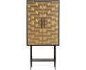 Opbergkast Fancy 70 cm met onderplank - Goud