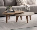Bliss mortex salontafel pebble