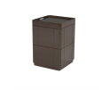 Side table Glyde 35x35cm - bruin | BY-BOO
