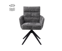 Tower Living Rosora Armstoel - HZ6068-85 grey (draaibaar)