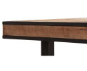 Dining table Cosmo rectangular,78x225x100 cm, recycled teakwood