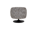 Barga Fauteuil - fabric TED 8 white-grey (draaibaar)