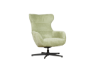 Draaifauteuil Foss stof Movie Herb 214 groen met hoge rug