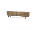 TV meubel Felix mangohout 214x41.5cm - bruin | Eleonora