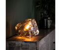 Tafellamp Rocky chromed -  glas