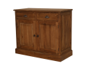 Dressoir 2 deurs - 100x45x85- Naturel - Teak