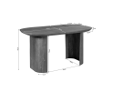 Bureau Maré Brown | 150 cm