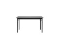 Eettafel Savona eiken 140x90 cm - zwart