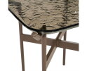 Side table Liri 43.5x43.5cm - bruin | BY-BOO