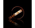 Lichtbron LED [G150] filament bol &Oslash;15 - Amberkleurig glas