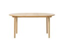 Eettafel Carno rond verlengbaar 120 cm - Naturel | Meubelplaats