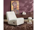 Relaxfauteuil Chill - Draaibaar & Verstelbaar - Cremona stof - Off White - 78×97×90 cm - Starfurn