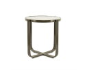Side table Groovy 42.5x42.5cm - bruin | BY-BOO