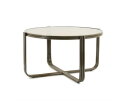 Coffee table Groovy 63x63cm - bruin | BY-BOO