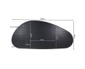Eiken Blad Cloud 180 cm Zwart
