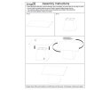 Salontafel Bottecino vierkant 45cm