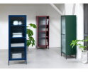 Vitrinekast Bronco tower 160 cm - Rood