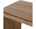 Bureau Dallas Naturel Mangohout 130 cm