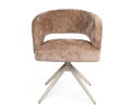 Eetkamerstoel Demi | Cinnamon | Poot Sand | Met armleuning
