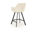 Barstool Bliss with armrest - beige | BY-BOO