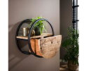 Wandschap Met Lade 50 cm - Robuust hardhout