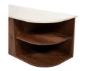 TV meubel Vigo 200x38cm - bruin | Eleonora