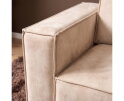 MySofa Floris Hoekbank Velvet Beige 2,5 zits+Divan Rechts