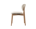 Eetkamerstoel Pimonte eiken  - stof Sahara 102 ivory