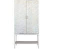 Trinity 2-deurs kast met onderplank, Mango Ashblond - Mix & Match Collection