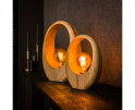 Tafellamp 1L Arch wood - Massief mango naturel